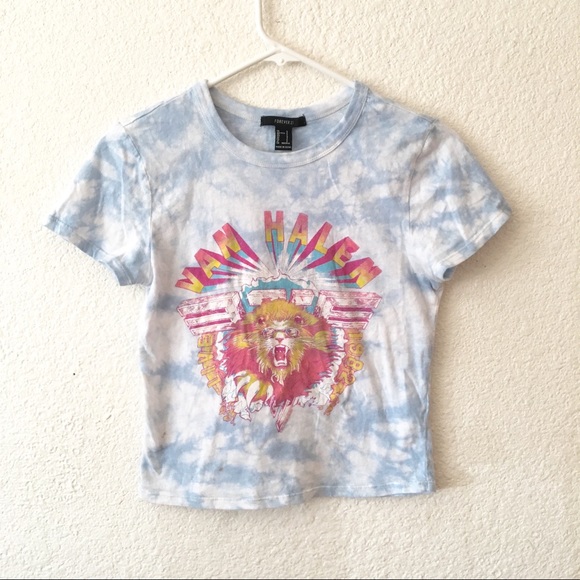 Forever 2 Van Halen Tie Dye Band Tee 